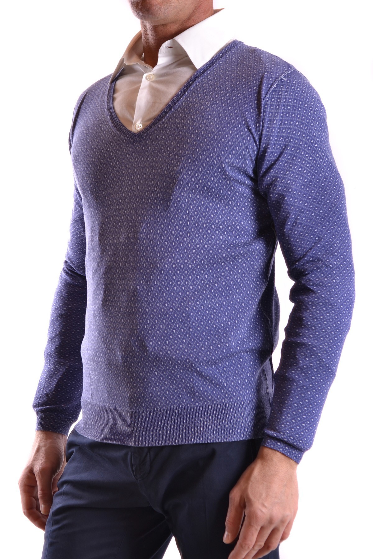 Blue Paolo Pecora Sweater