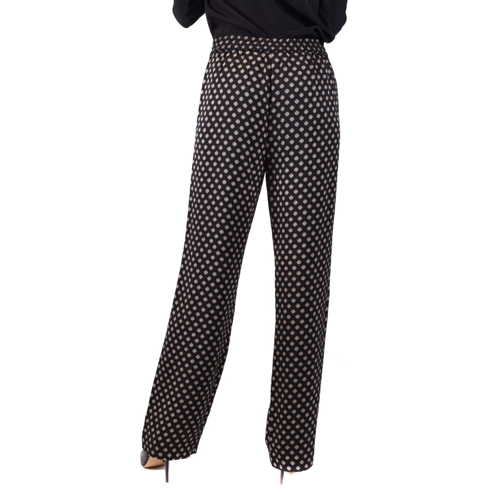 Parker Michael Kors Slim Fit Trousers - 34W 29L Black Cotton – Cerqular