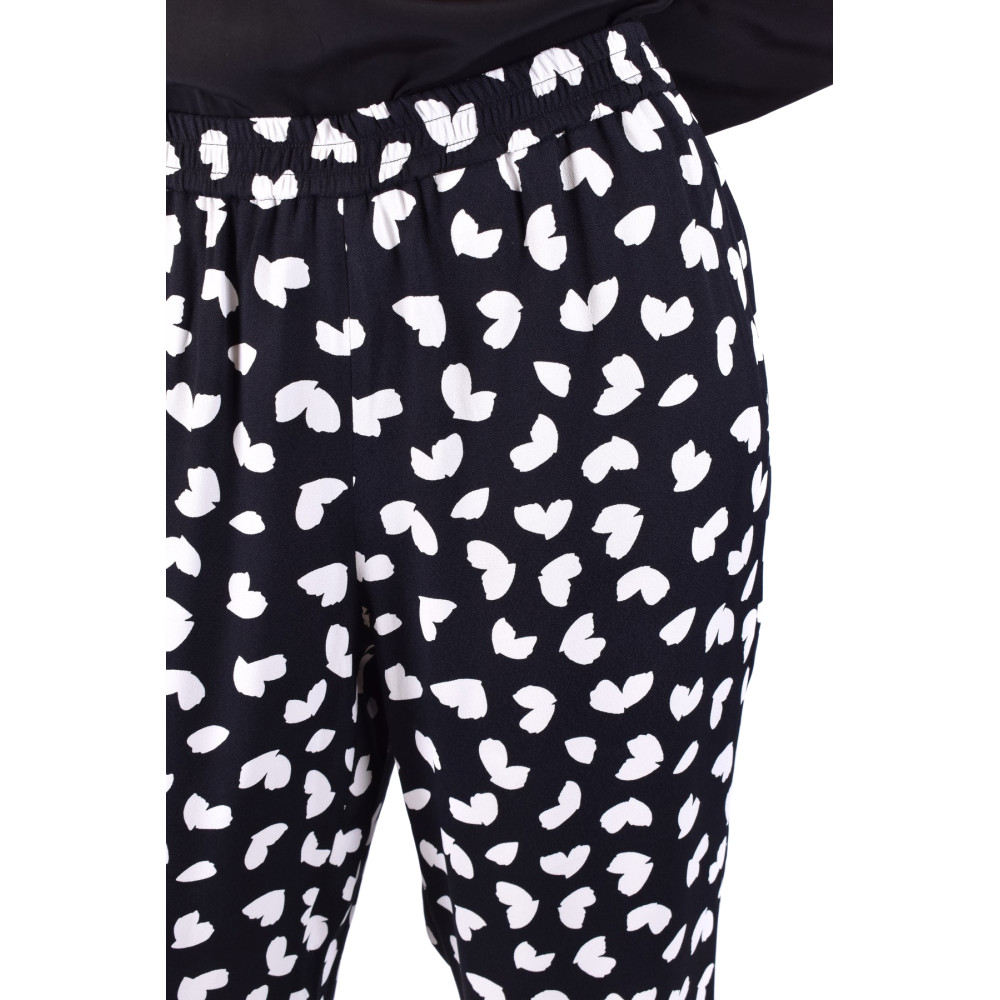 Michael kors black and white pants on sale