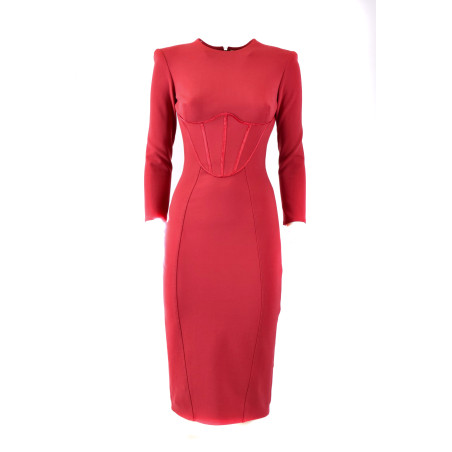 Dress Elisabetta Franchi red AB-395-37E2-V450