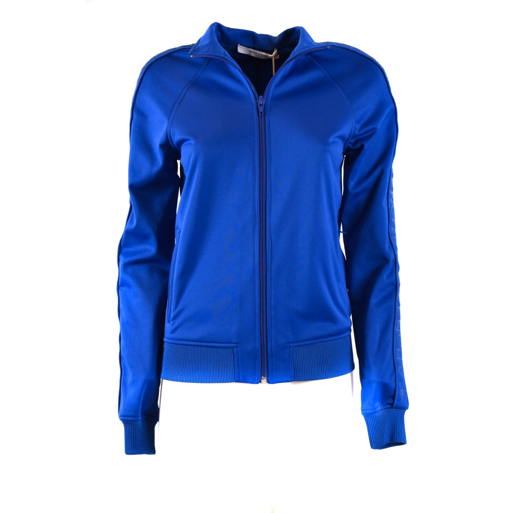 Hoodie Givenchy electric blue BW301M300P