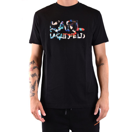 Camiseta KARL LAGERFELD negro
