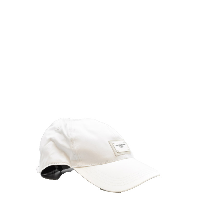 Hat Dolce Gabbana white GH590A W0800