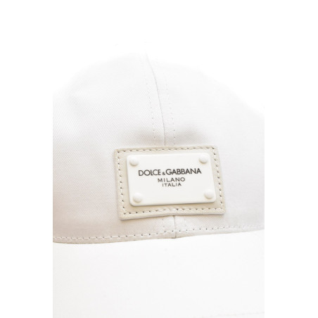 Hat Dolce & Gabbana white GH590A W0800