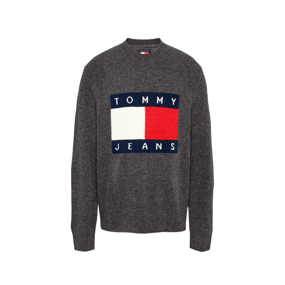 Maglione TOMMY JEANS Grigio DM0DM19442 PUB