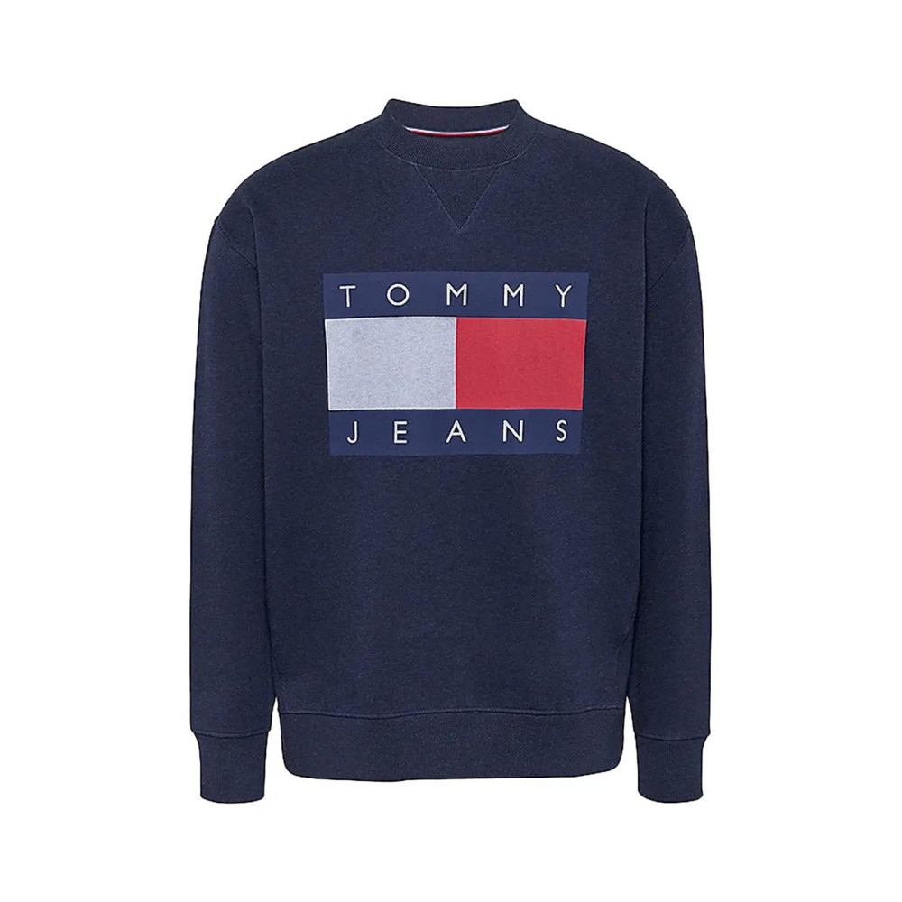 Felpa TOMMY JEANS blu DM0DM19758 C1G