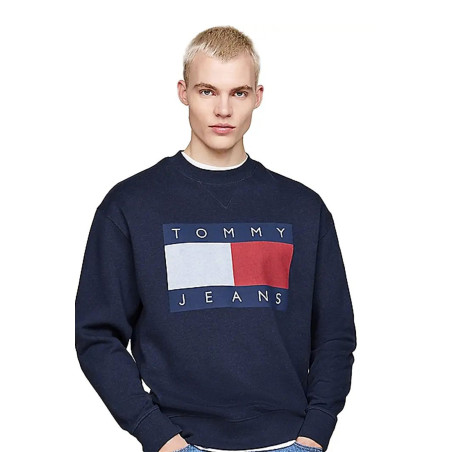 Sudadera TOMMY JEANS azul