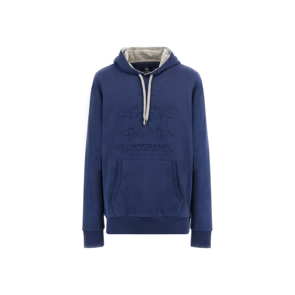 Hoodie La Martina blau