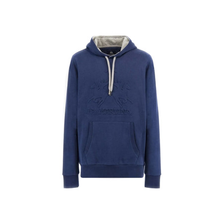 Hoodie La Martina blau