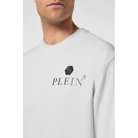 Hoodie Philipp Plein white SACC MJO0901 PJY002N