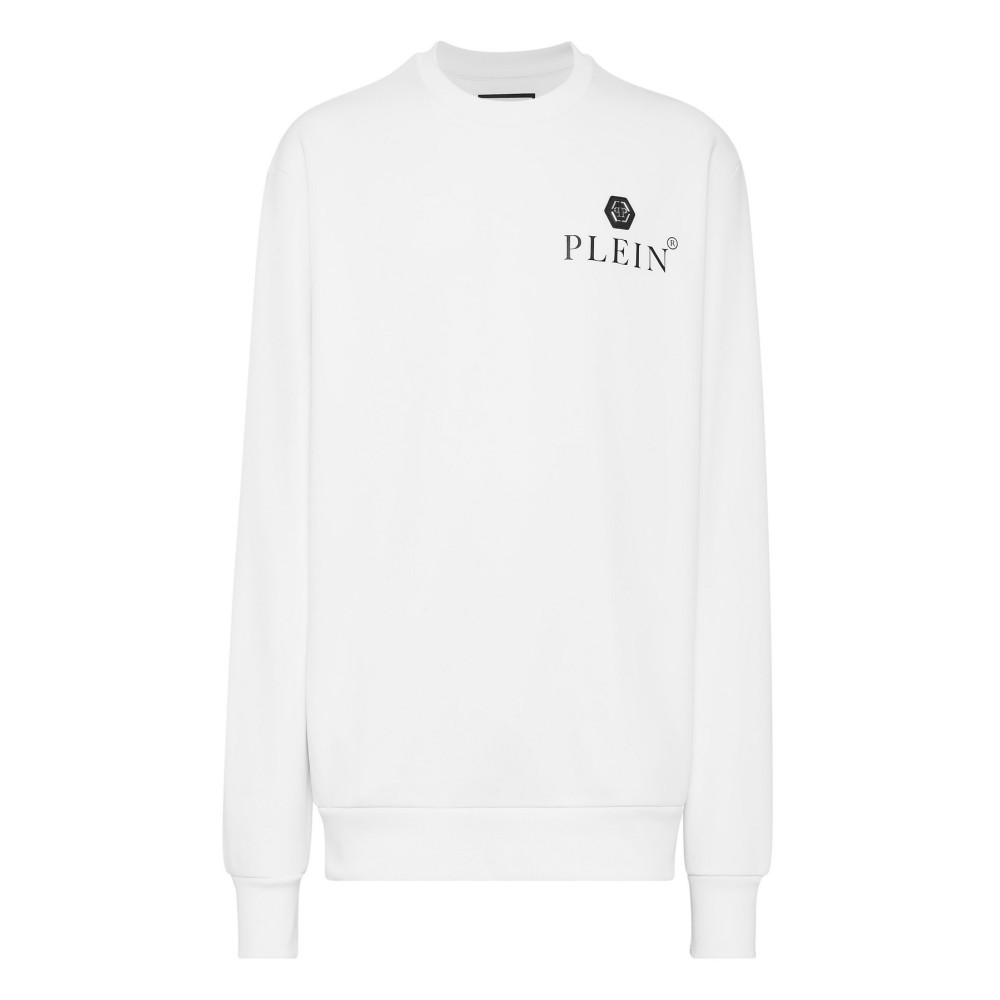 Hoodie Philipp Plein white SACC MJO0901 PJY002N